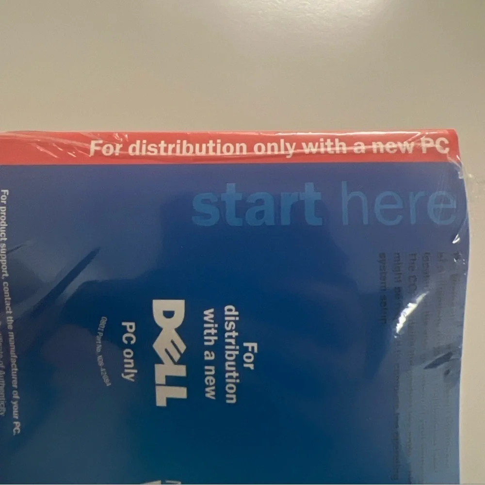 NWT Dell Reinstallation CD Microsoft Windows XP Professional Service Pack 2002